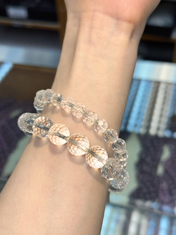 Collectible natural Clear Quartz bracelet